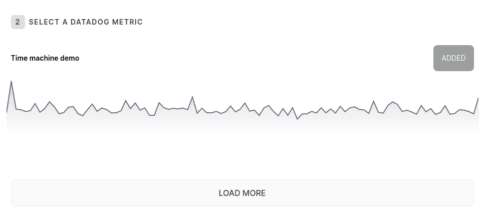 Datadog checks selection